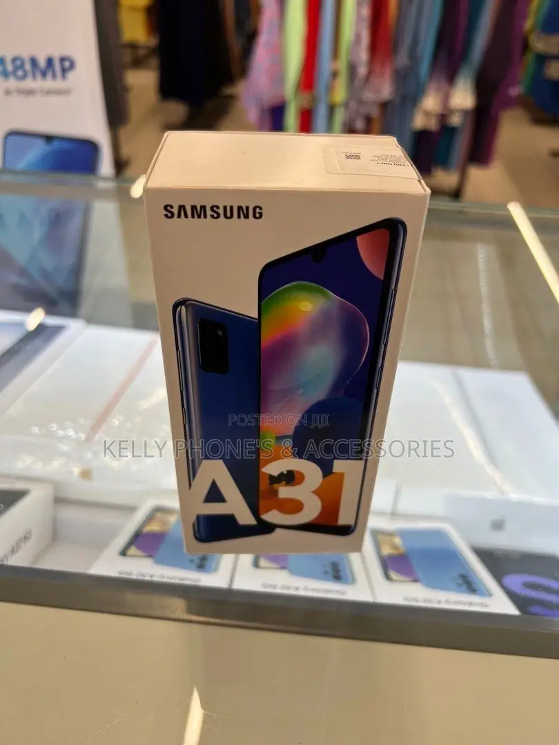 New Samsung Galaxy A31 128 GB Black