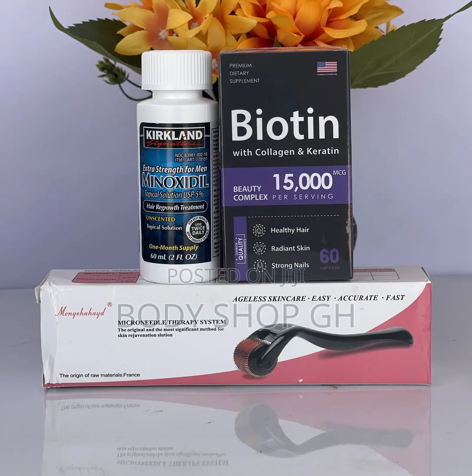 Extra Strength Hairline Regrowth Set - Kirkland Minoxidil