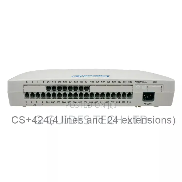 Telephone Exchange Analog PABX CS+424 24 Extensions