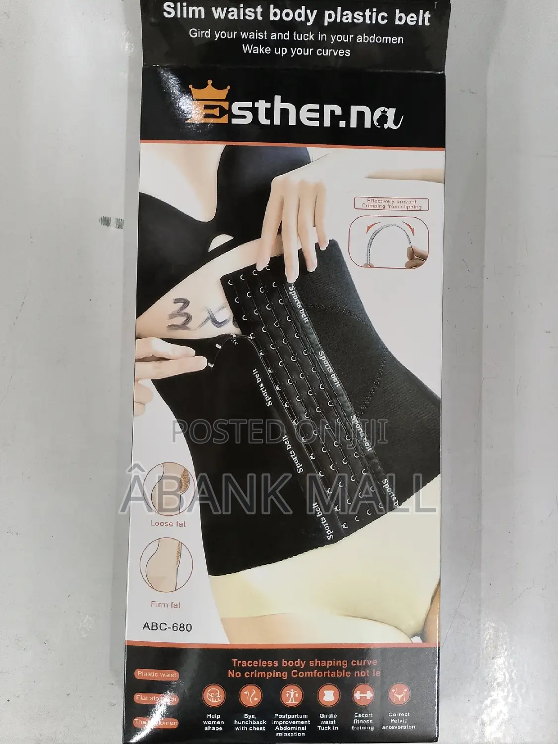 Slim Waist Body Plastic Belt