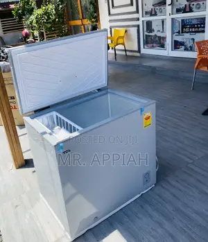 Authentic TCL 208 Single Door Electric Freezer(Gray).