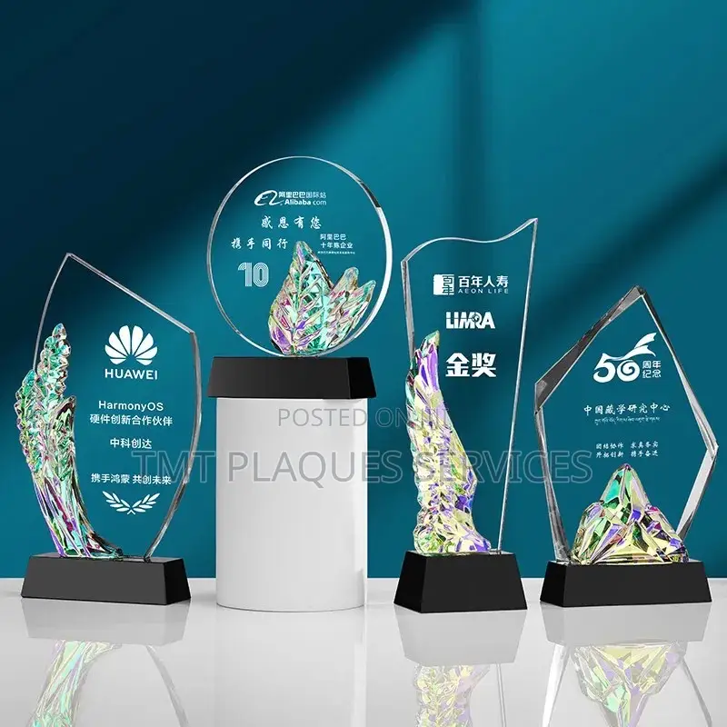 New Arrival Crystal Plaque for Your Events