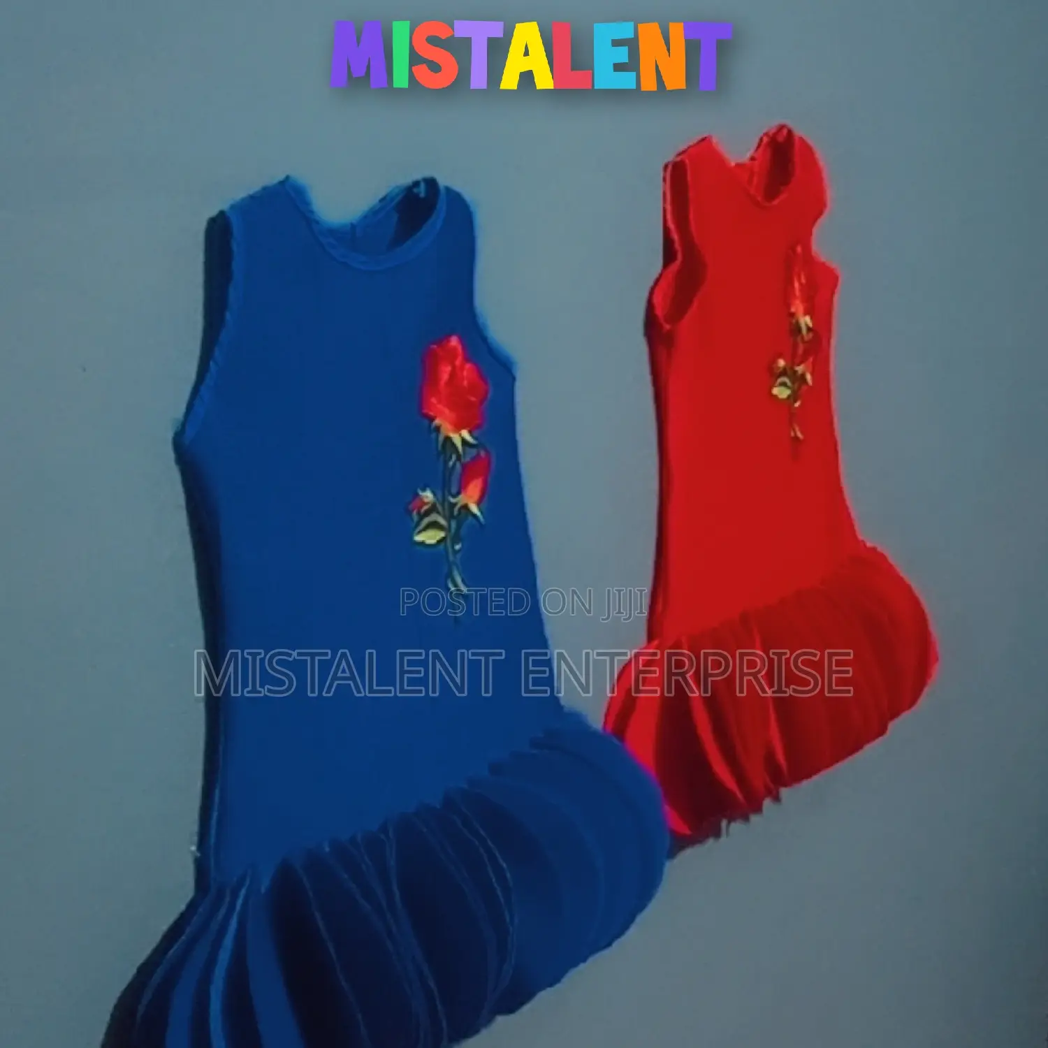 Mistalent Kids Birthday Red Dress