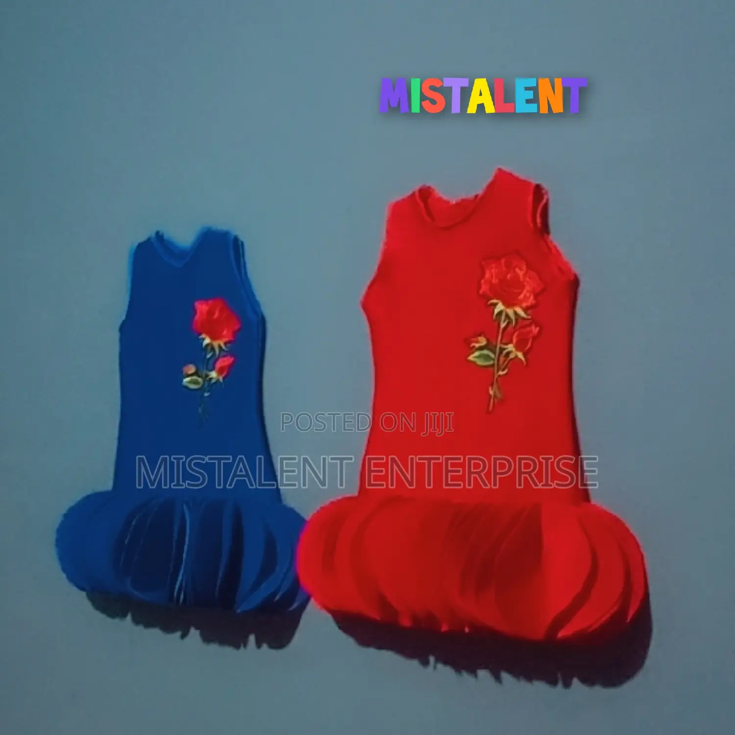Mistalent Kids Birthday Red Dress