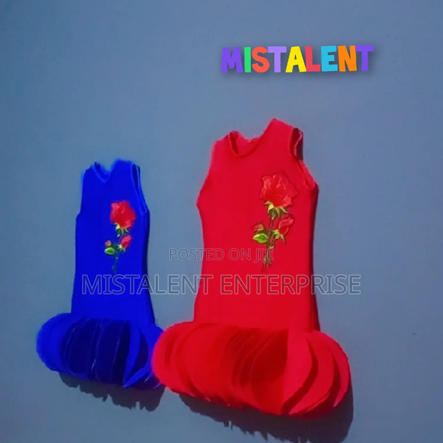 Mistalent Kids Birthday Red Dress