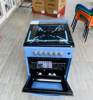 Buy Volcano 50x50 4 Gas Burner With Oven(Blue).