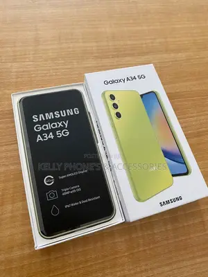 New Samsung Galaxy A34 5G 128 GB Yellow