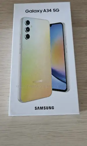 New Samsung Galaxy A34 5G 128 GB Yellow