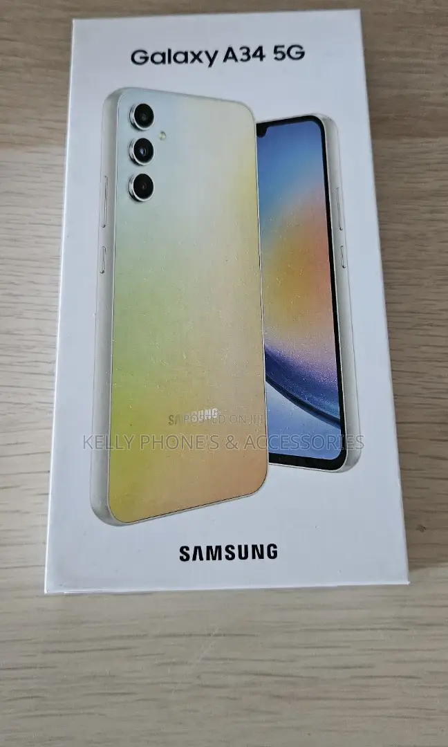 New Samsung Galaxy A34 5G 128 GB Yellow