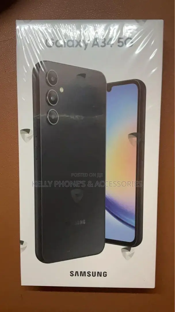 New Samsung Galaxy A34 128 GB Black