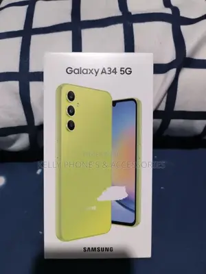 New Samsung Galaxy A34 128 GB Yellow