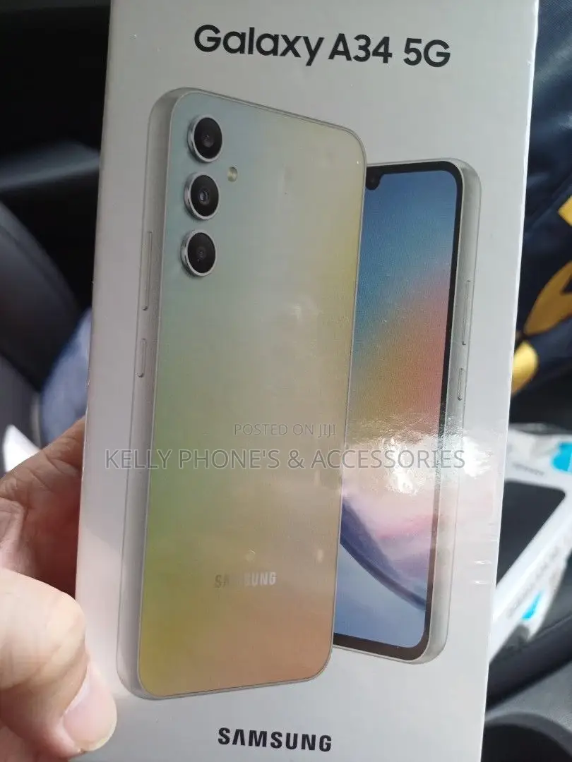 New Samsung Galaxy A34 128 GB Yellow