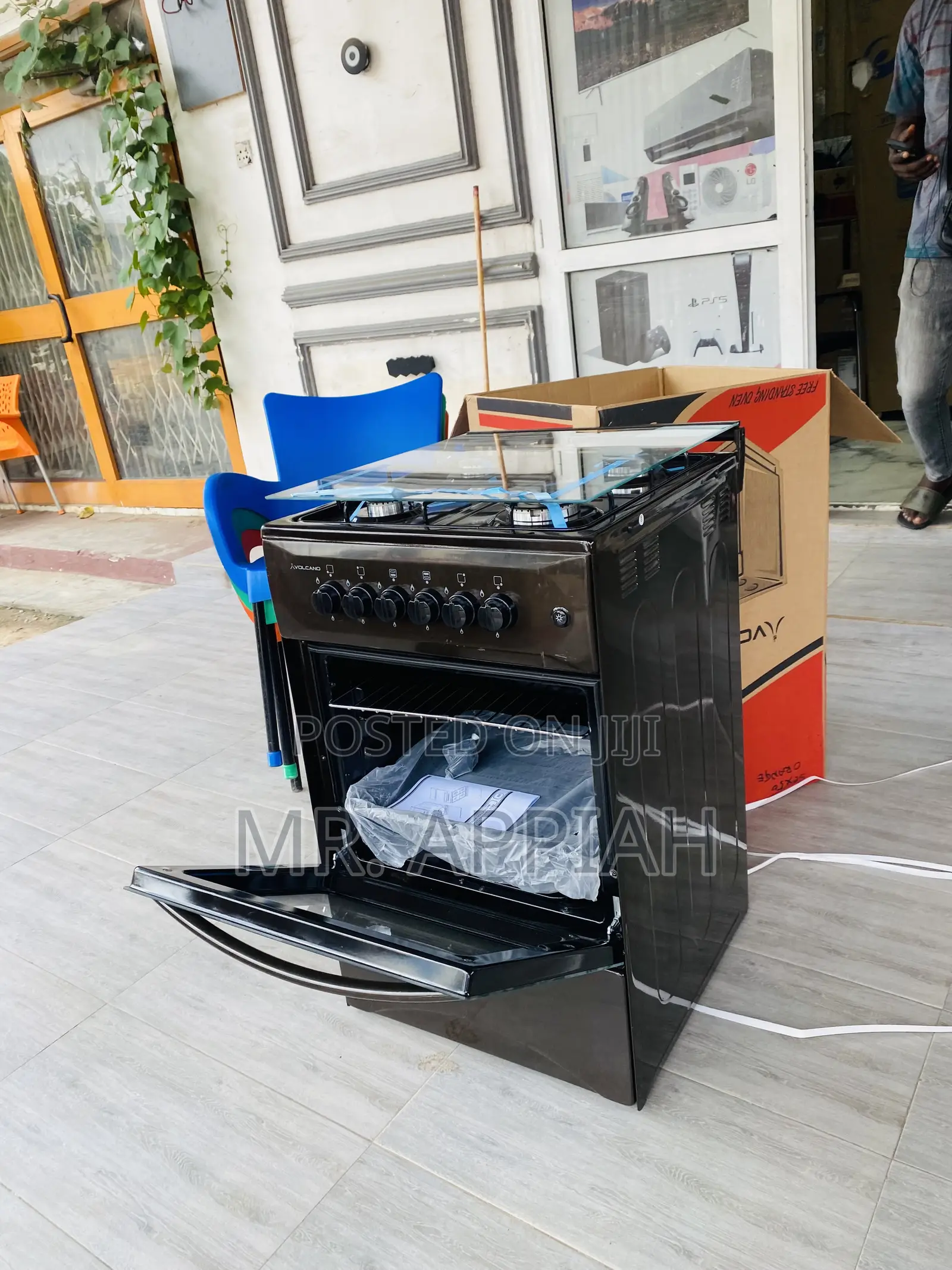 Buy Quality Volcano 50x50 4 Gas Burner + Oven(Brown).
