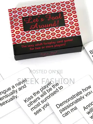 Let’S Fool Around Game Card