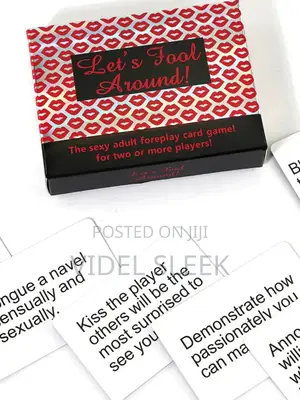 Let’S Fool Around Game Card