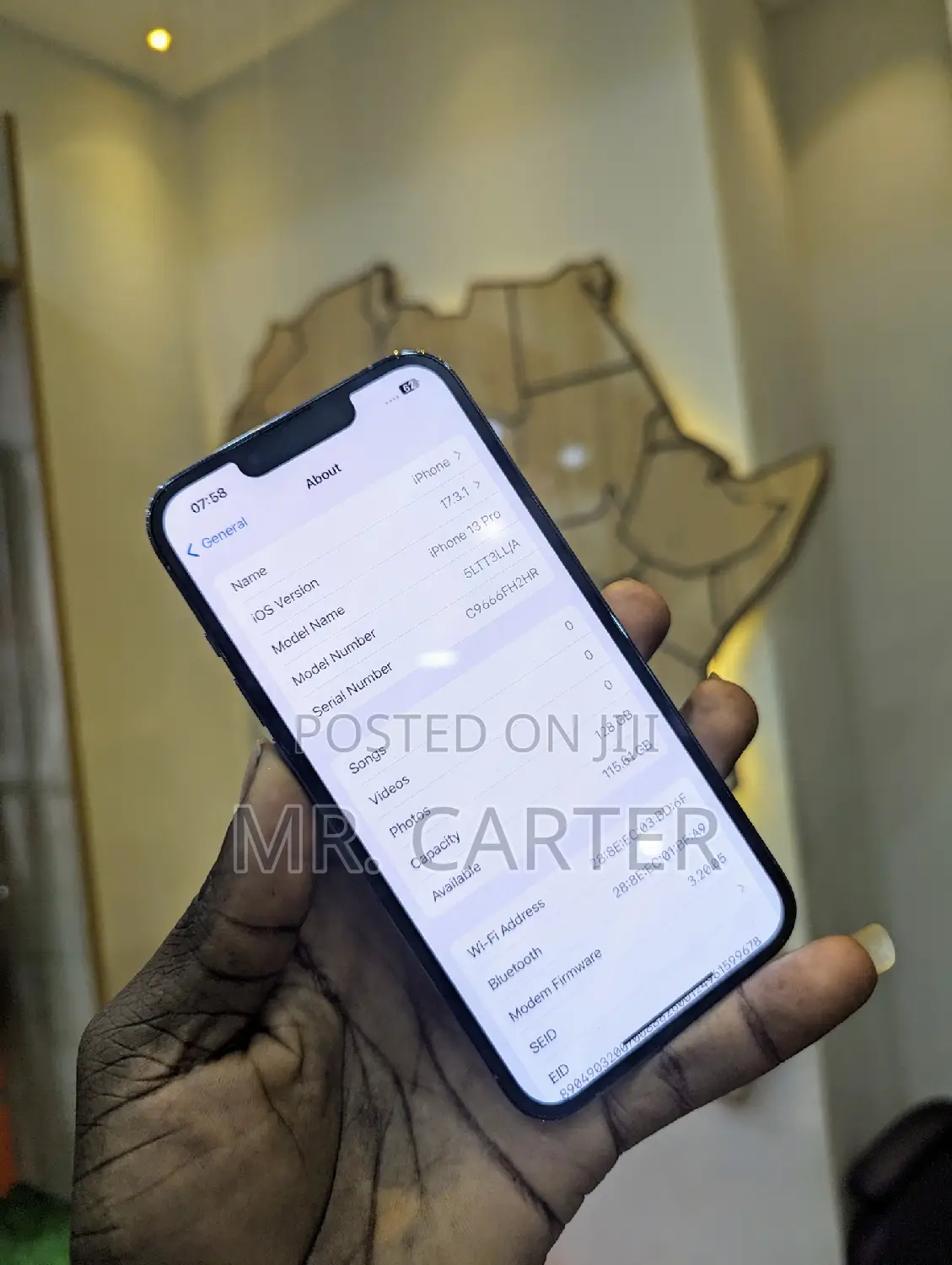 New Apple iPhone 13 Pro 128 GB Blue