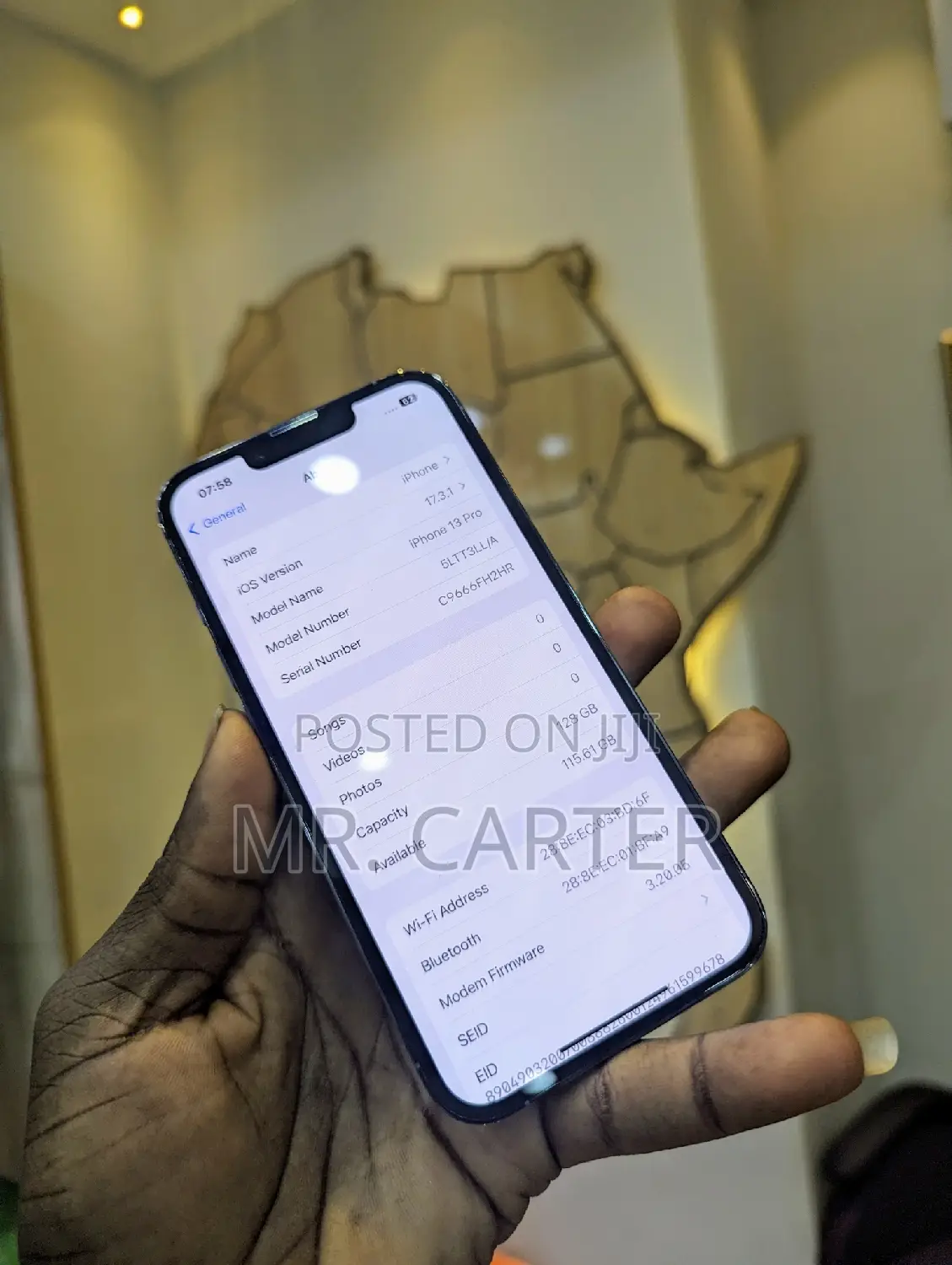 New Apple iPhone 13 Pro 128 GB Blue