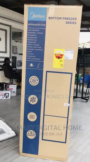 Photo - Latest Midea 300L 2 Door Bottom Freezer (MDRB424FGF02)