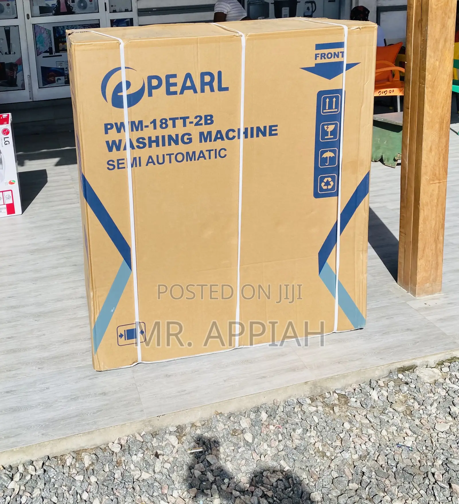 Lovely Design 18kg Pearl Semi-Automatic Washing Machine.