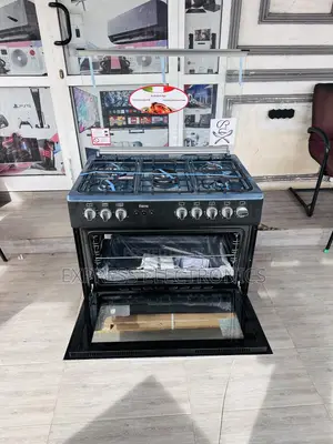 Get a New Ferre Gas Cooker Oven 5burner Black