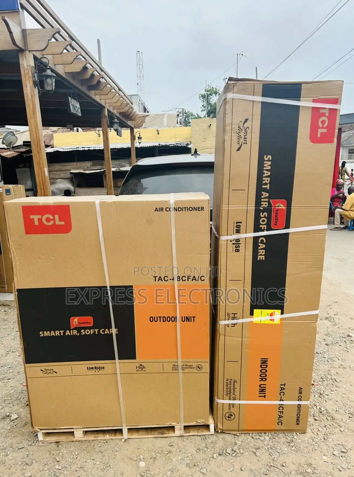 Powerful Dynamic Sleek AC Floor TCL 5hp