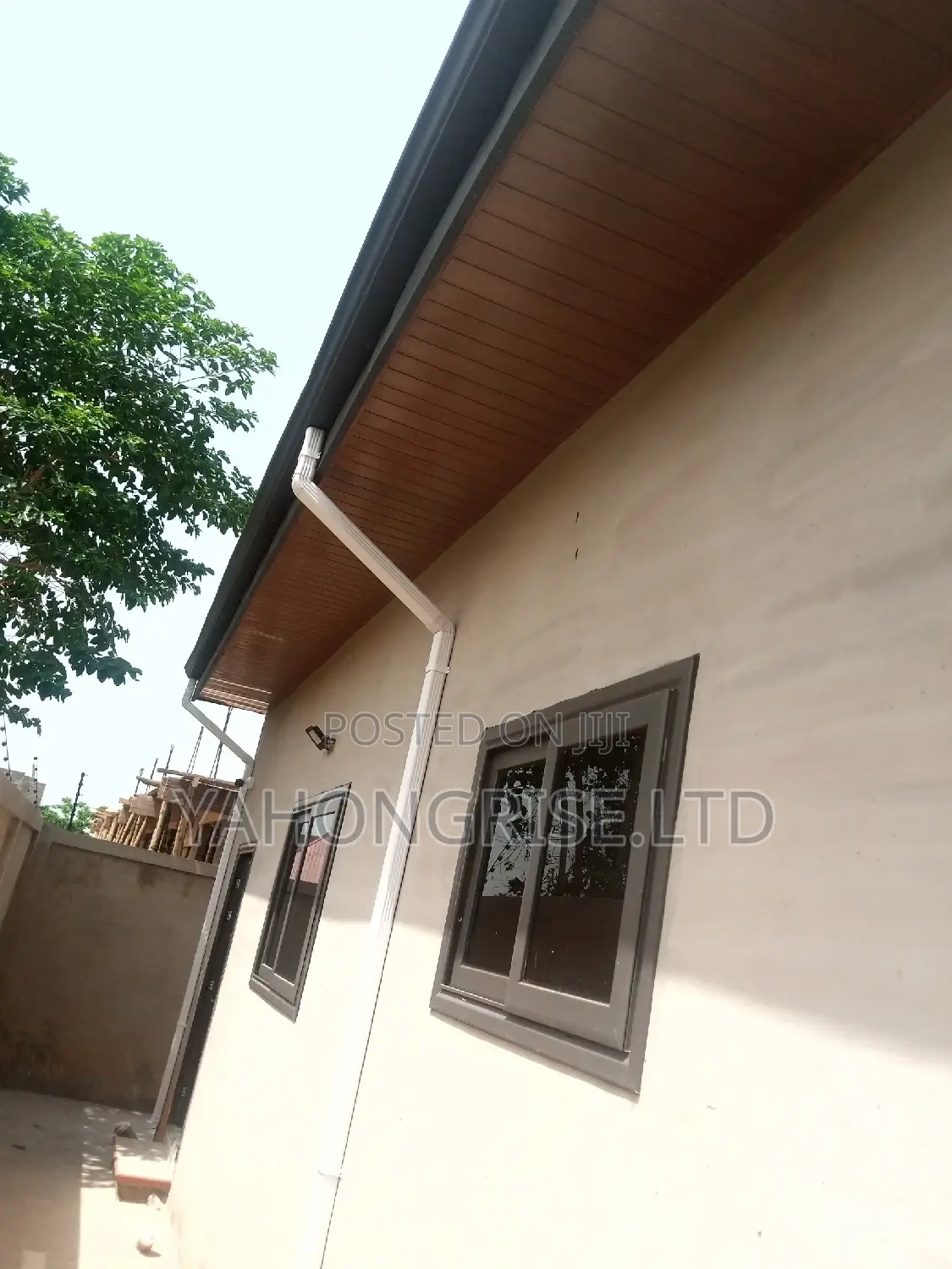 PVC Rain Gutter and Downspout