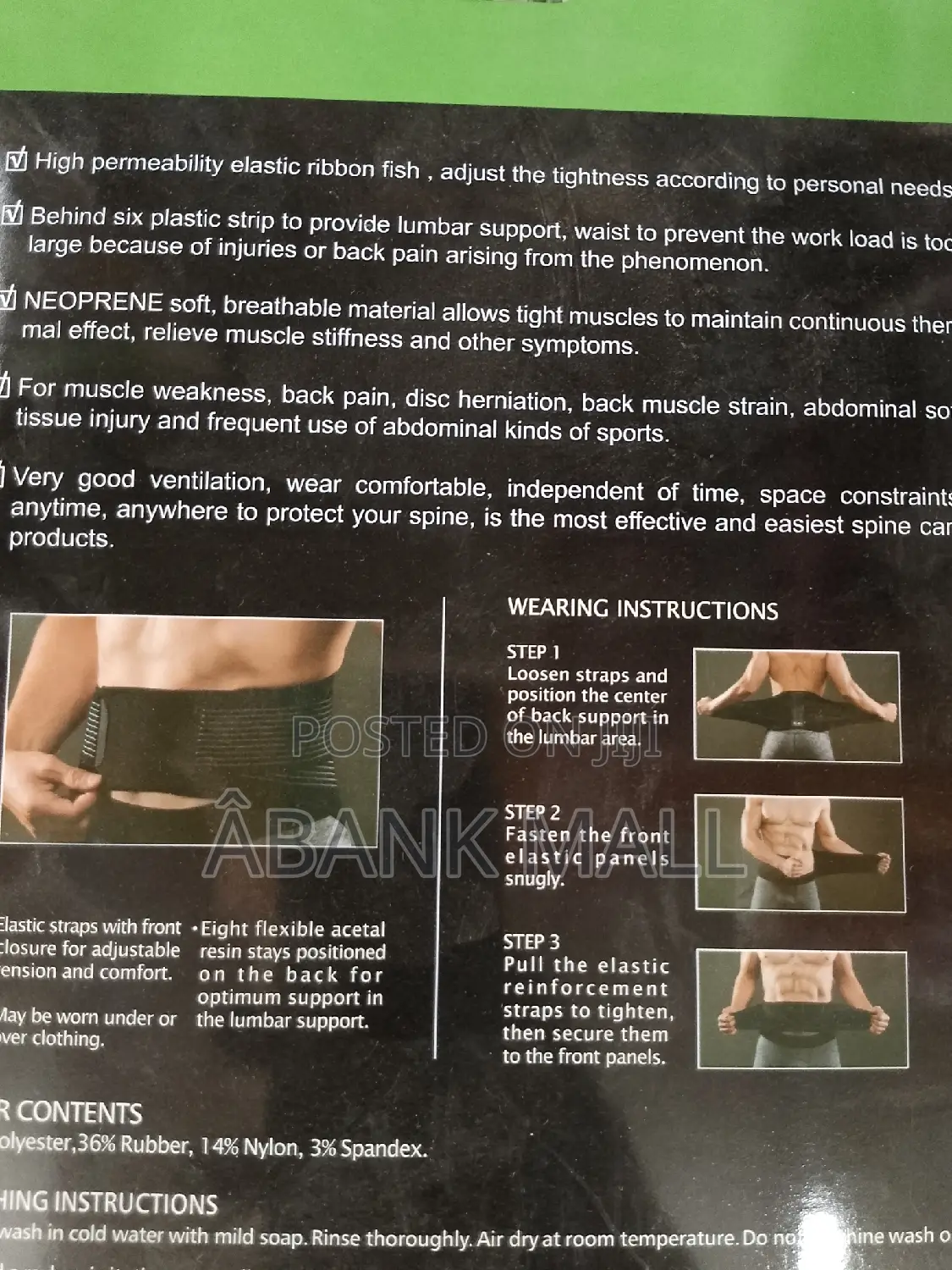 Waist Support JB-8323
