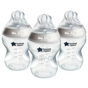 Tommee Tippee Natural Start Anti-Colic Baby Bottle 260ml-3pk