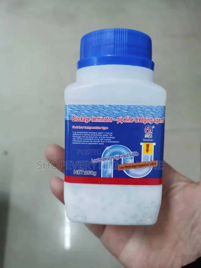 Super Drain Cleaner 268grams (Sinks,WC,Bathroom,Pipes)