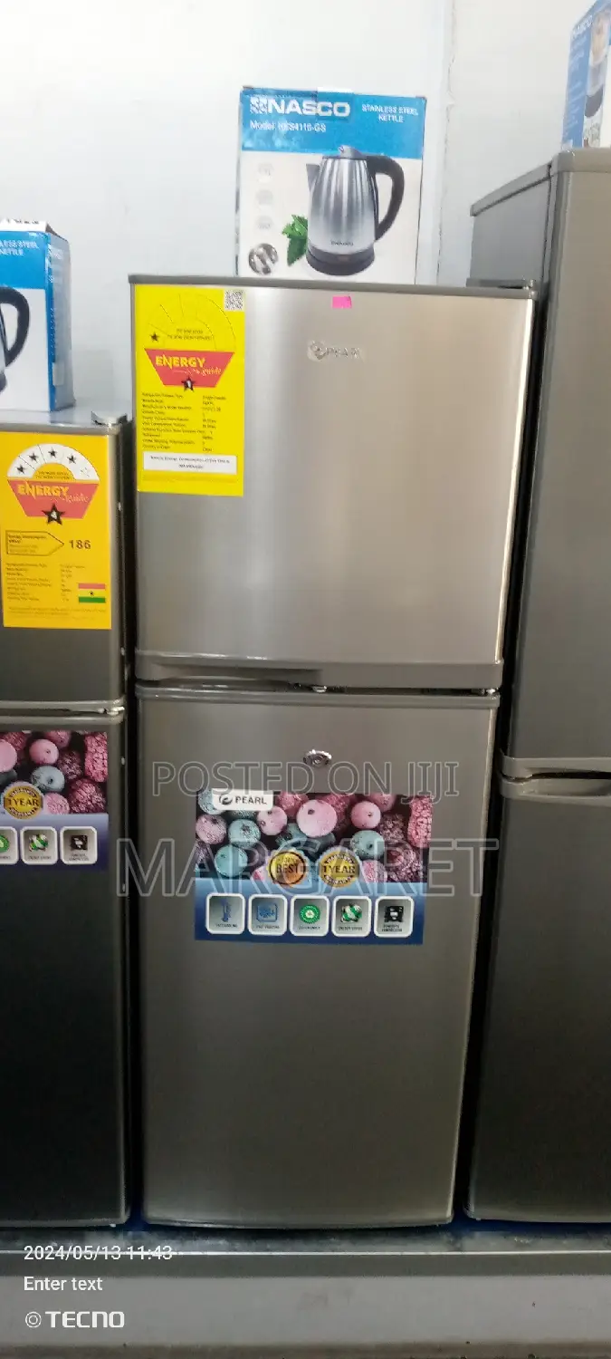 Pearl 138 Littres Double Door Fridge