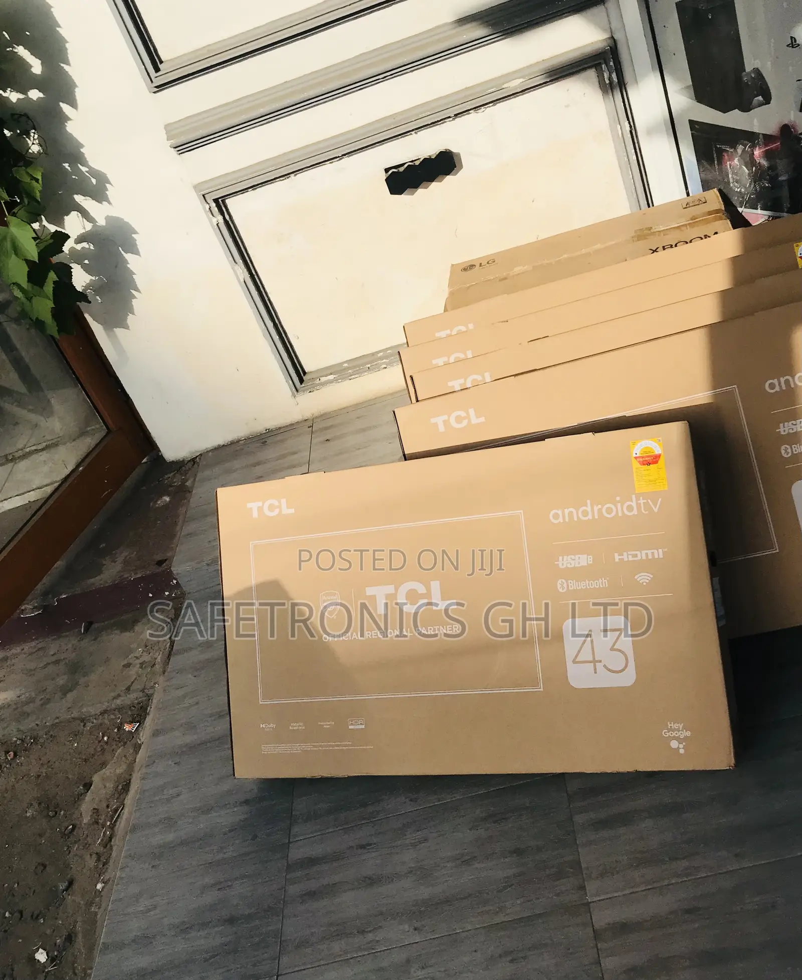 Electric 43 Inches Glossy Black TCL S5400 Led HDR Tv 