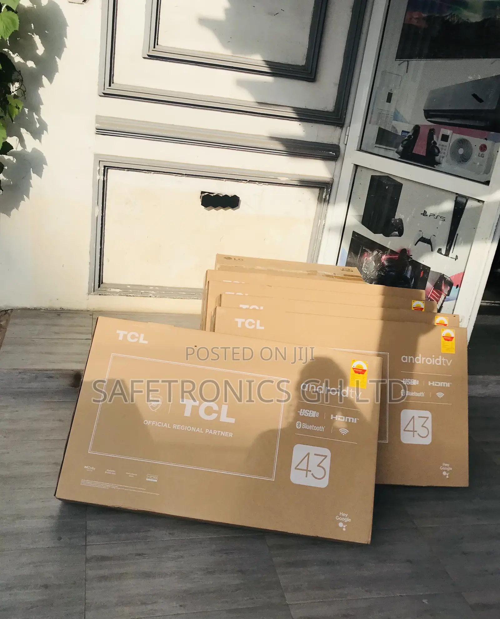 Electric 43 Inches Glossy Black TCL S5400 Led HDR Tv 