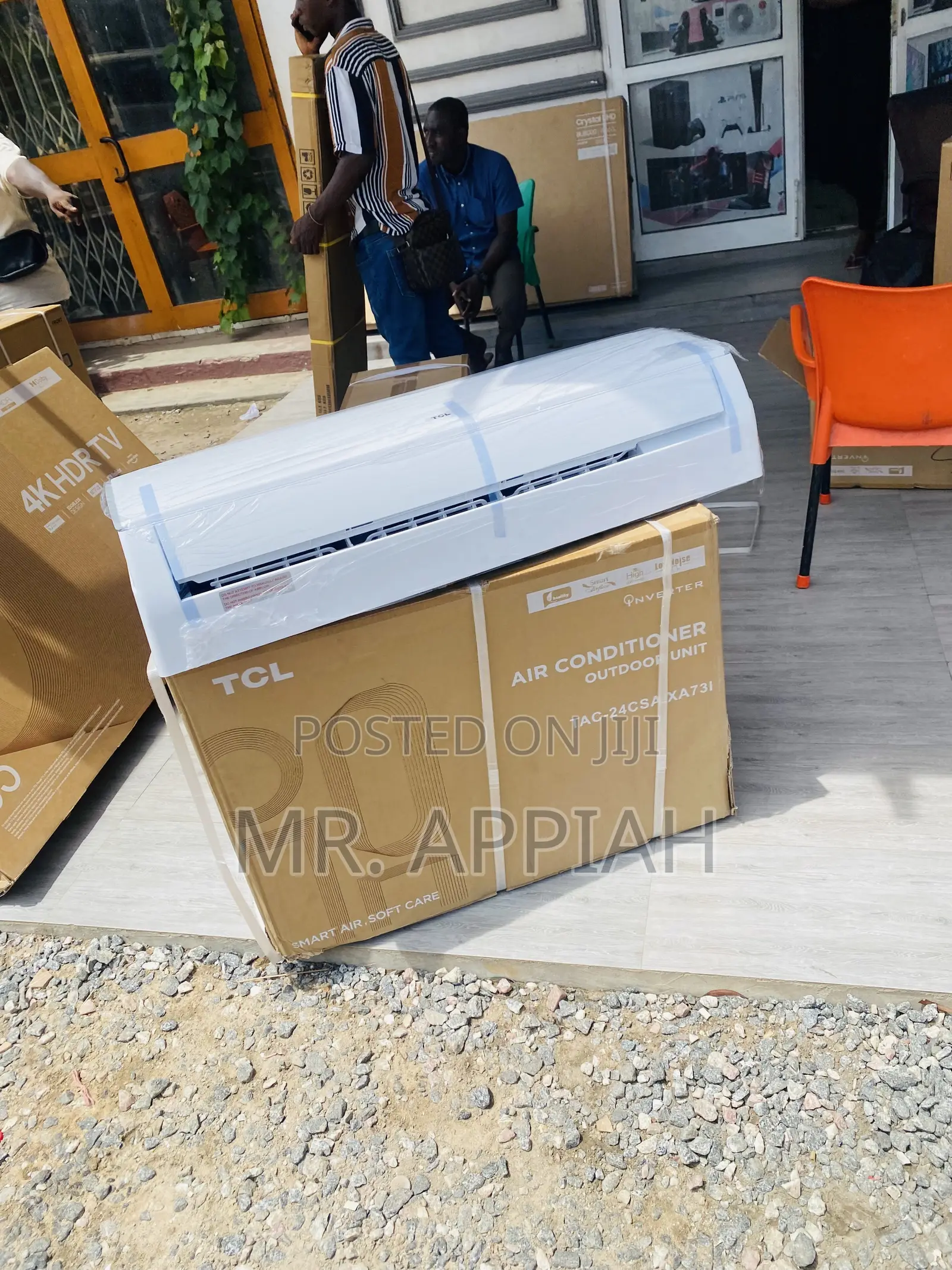 Inverter TCL 2.0hp Split Type Air Conditioner(White).
