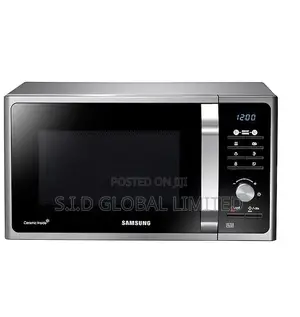 Amazing Samsung MS23F301TAS Solo Microwave With Triple Distr