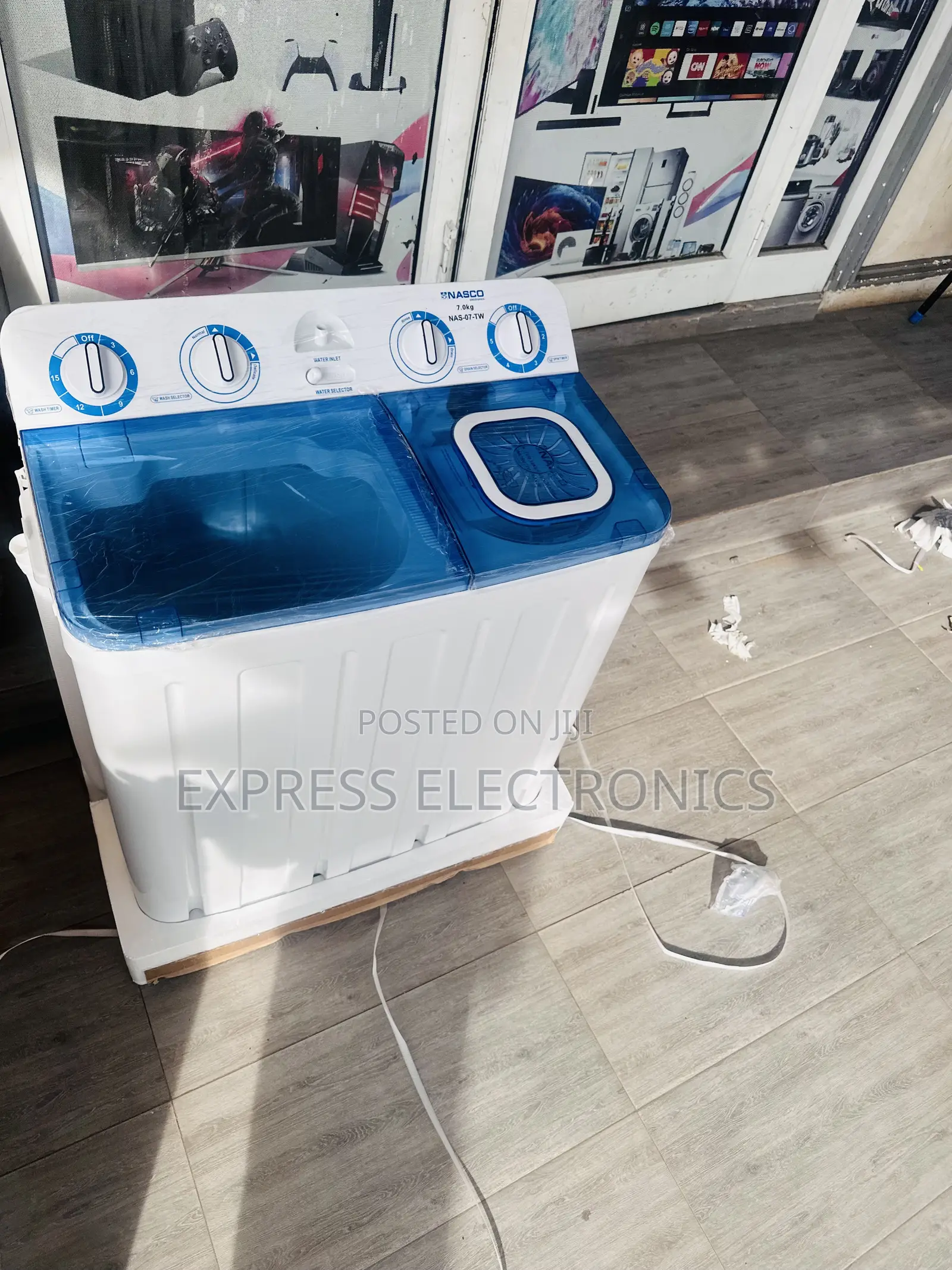 New  Washing Machine 7kg Topload Nasco.