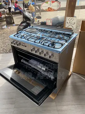 Brand New Ferre 90x60 4 Gas Burner With Oven(Gray).