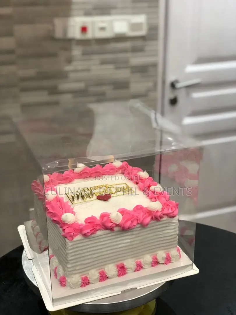 Square Theme Cake
