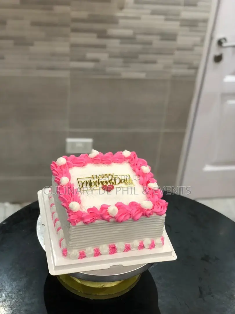 Square Theme Cake