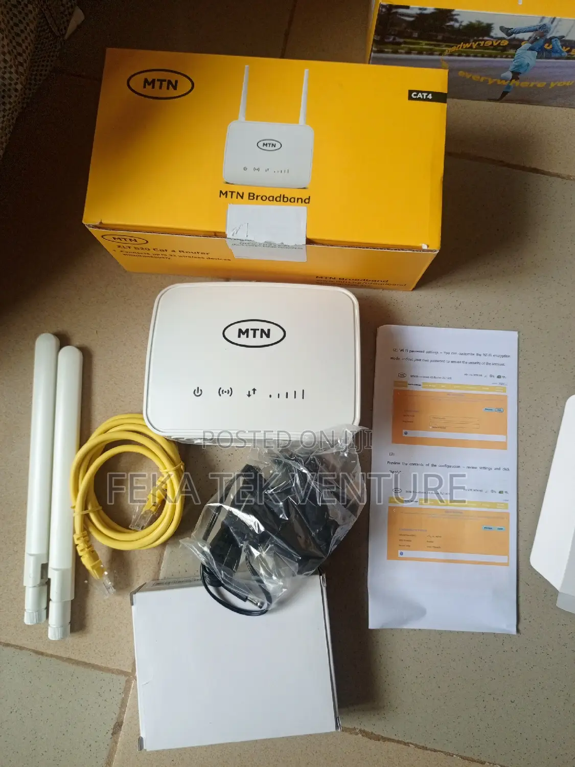 Universal 4g Sim Card Router + Power Bank