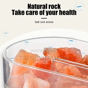 Crystal Salt Stone Flame Aromatic Diffuser