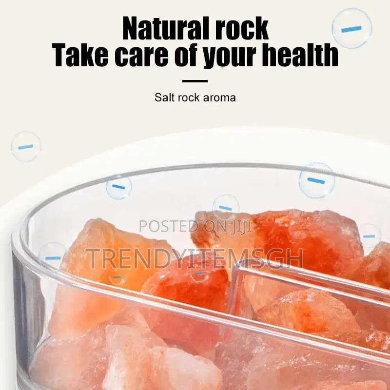 Crystal Salt Stone Flame Aromatic Diffuser