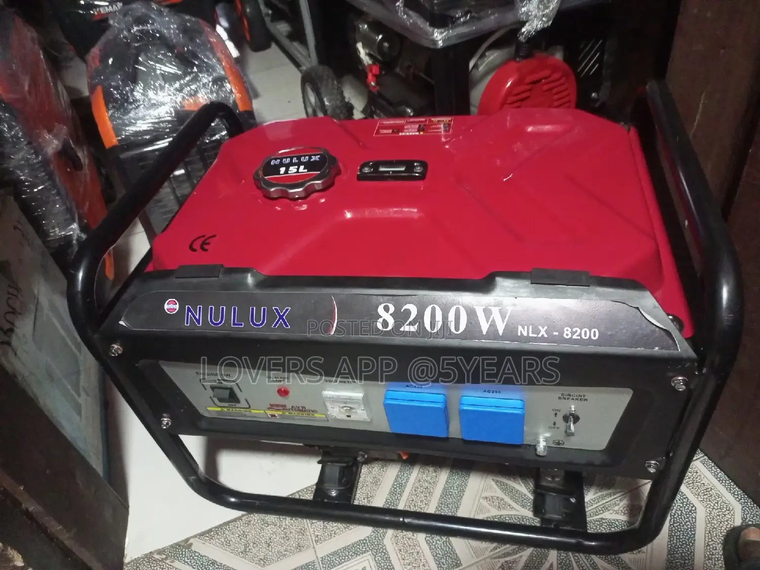 Quality Nulux 7.5kva Generator Generator Generator Generator