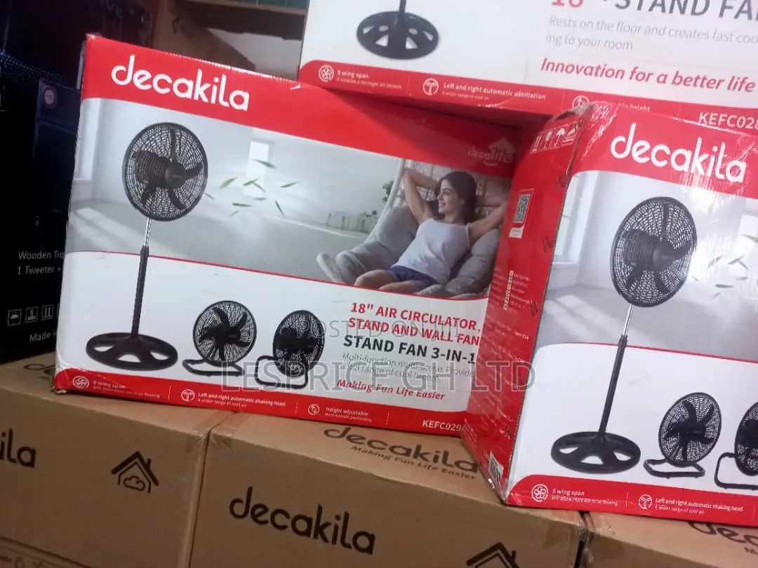 Decakila 18” Industrial Standing Fan