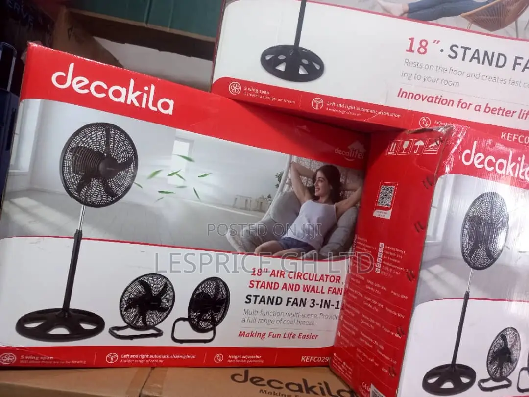 Premium ~Decakila 130w Air Cooler