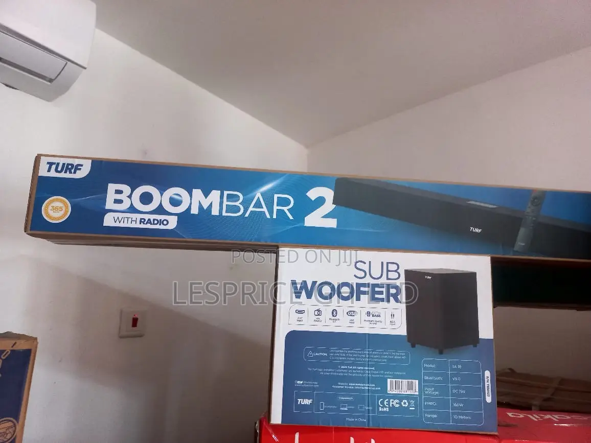 Excellent ~Turf Boom Bar With Inbuilt Bluetooth