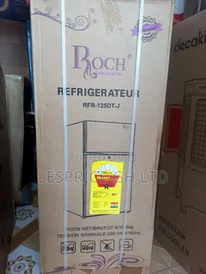 Roch 95L Double Door Fridge