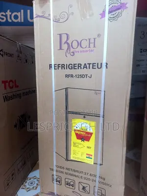 Selected//Roch 95L Double Door Fridge