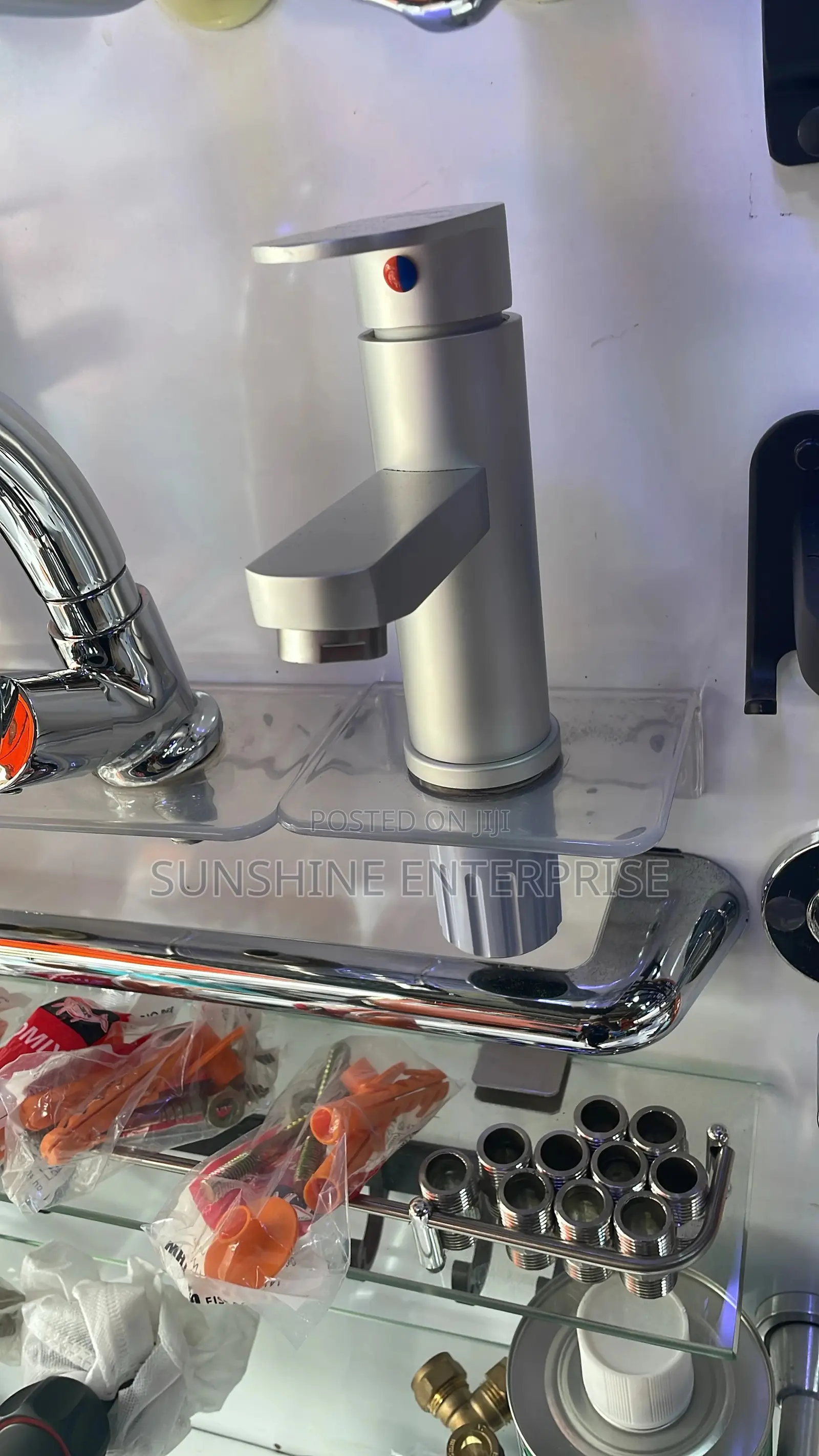Aluminum Hot And Cold Wash Hand Basin Tap