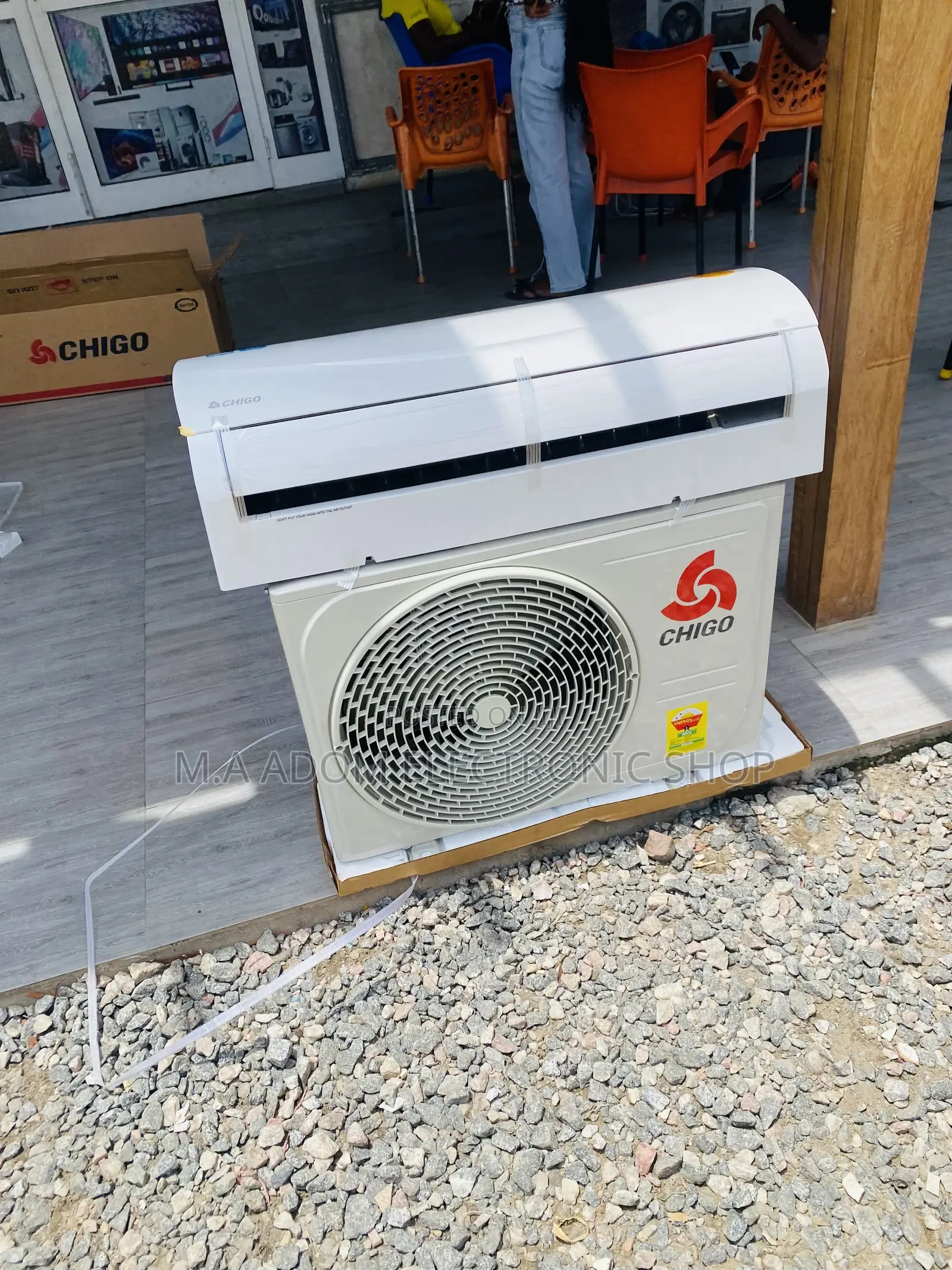 Reliable Chigo 1.5hp Split Type Air Conditioner(White).