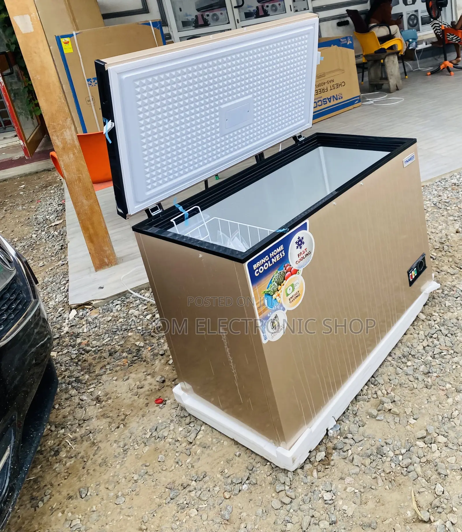 Well Design Nasco Single Door Chest Freezer(288ltr)Nas400fl